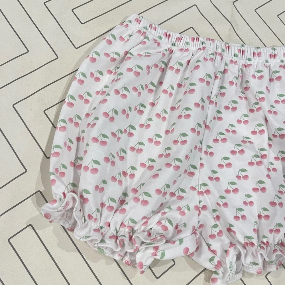 James & Lottie Cherry Print Shorts - Picture 2 of 8